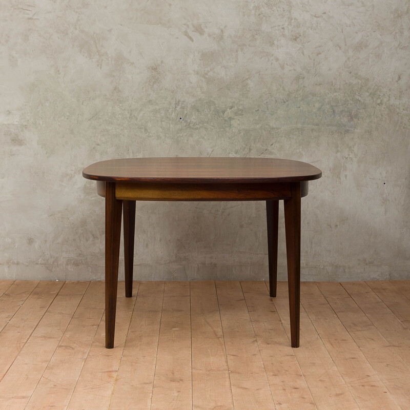 Vintage extendable table in rosewood by Omann Jun 