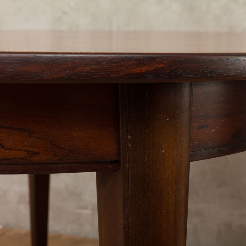 Vintage extendable table in rosewood by Omann Jun 