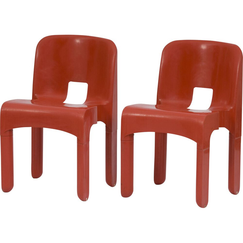 Vintage stackable chair by Joe Colombo for Kartell