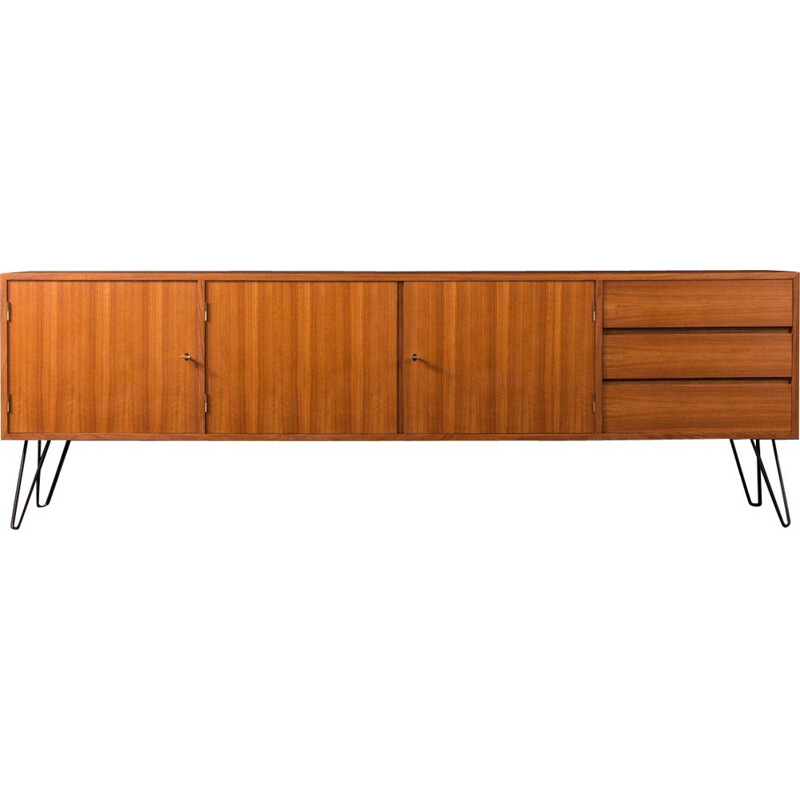 Vintage walnut sideboard, 1960s