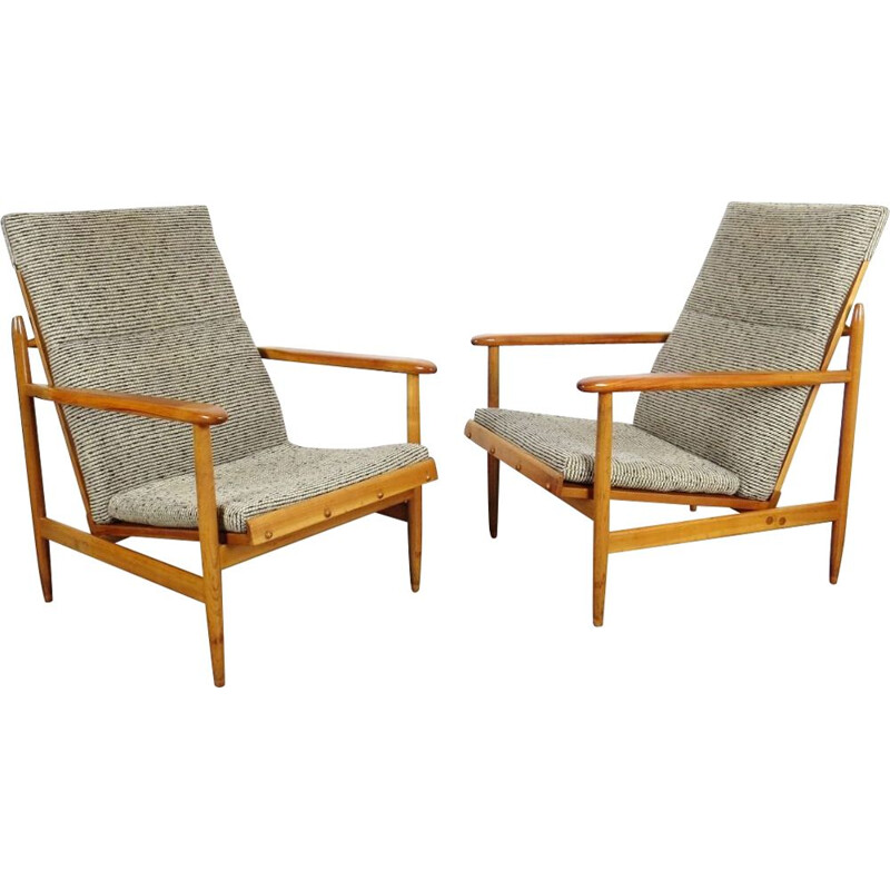 Pair of Vintage Armchairs produced by ULUV 1960