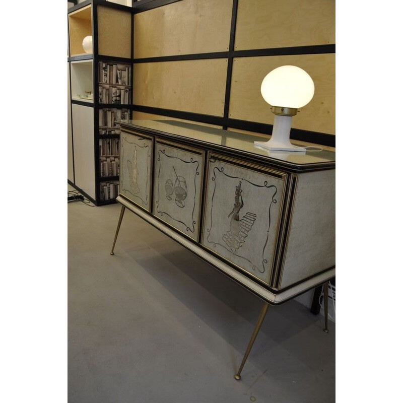 Vintage Italian sideboard by Umberto Mascagni