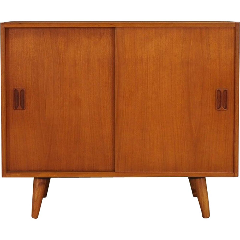 Small vintage sideboard in teak, Denmark, 1960-70s