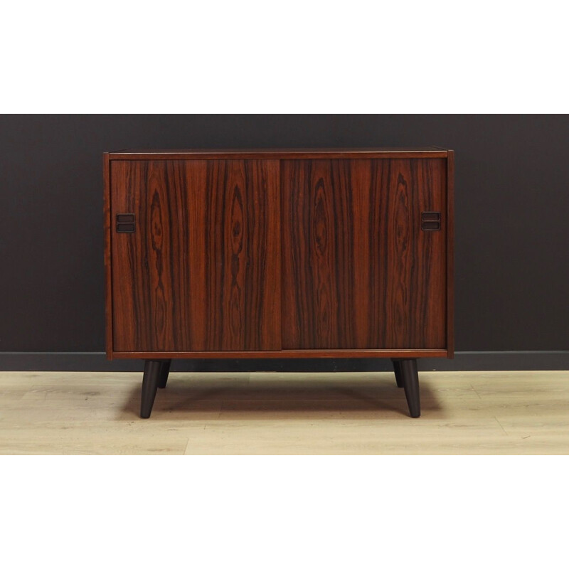 Vintage rosewood chest of drawers, Denmark, 1960-70s