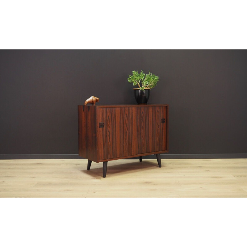 Vintage rosewood chest of drawers, Denmark, 1960-70s