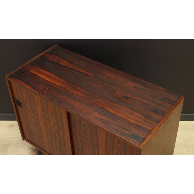 Vintage rosewood chest of drawers, Denmark, 1960-70s