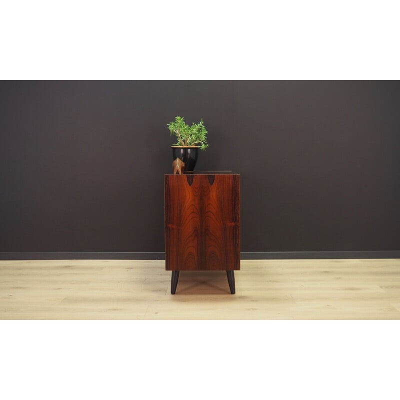 Vintage rosewood chest of drawers, Denmark, 1960-70s