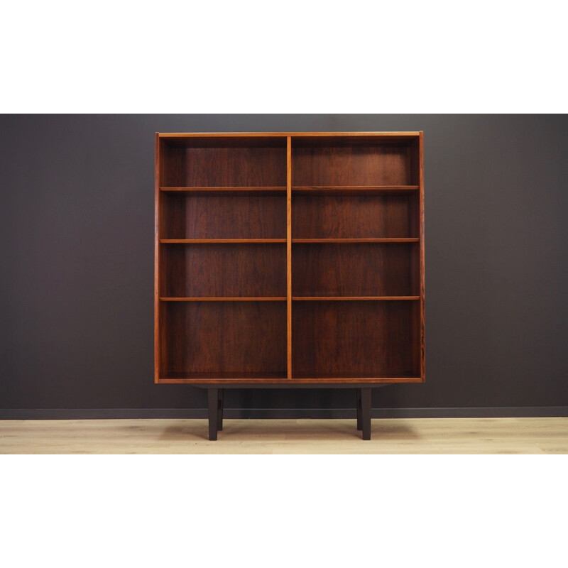 Vintage bookcase in rosewood by Hundevad & Co, Denmark, 1960-70s