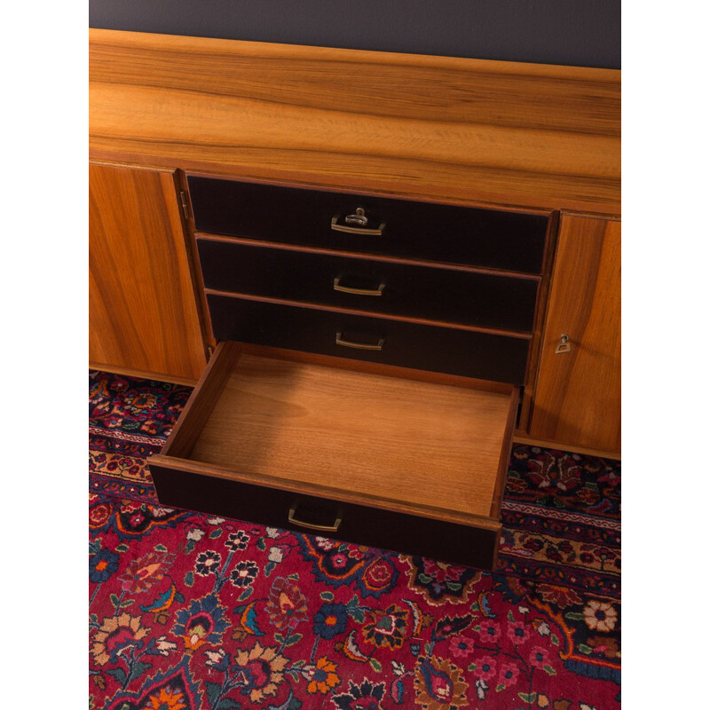 Vintage teak veneer sideboard, Germany, 1960s