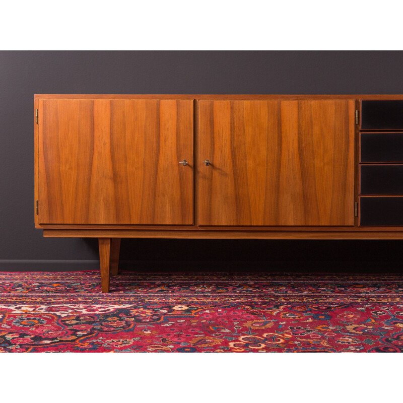 Vintage teak veneer sideboard, Germany, 1960s