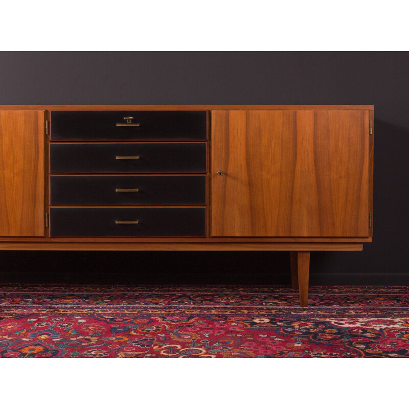 Vintage teak veneer sideboard, Germany, 1960s