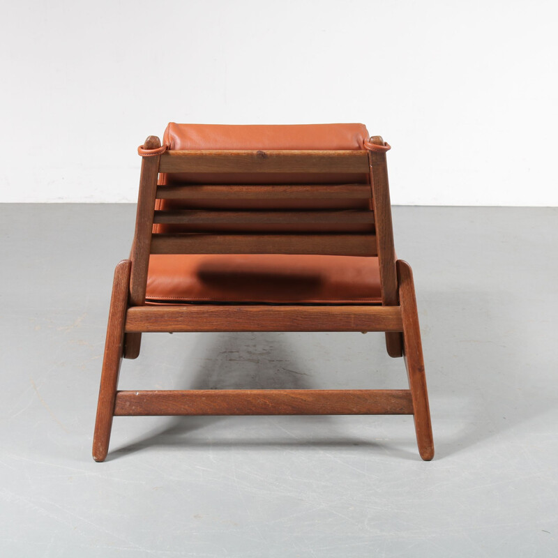 Vintage “Hunting Chair” by Uno & Osten Kristiansson, Sweden 1950