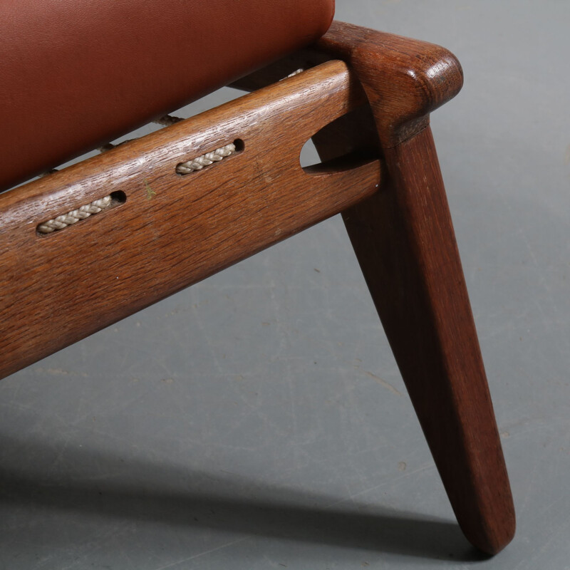 Vintage “Hunting Chair” by Uno & Osten Kristiansson, Sweden 1950