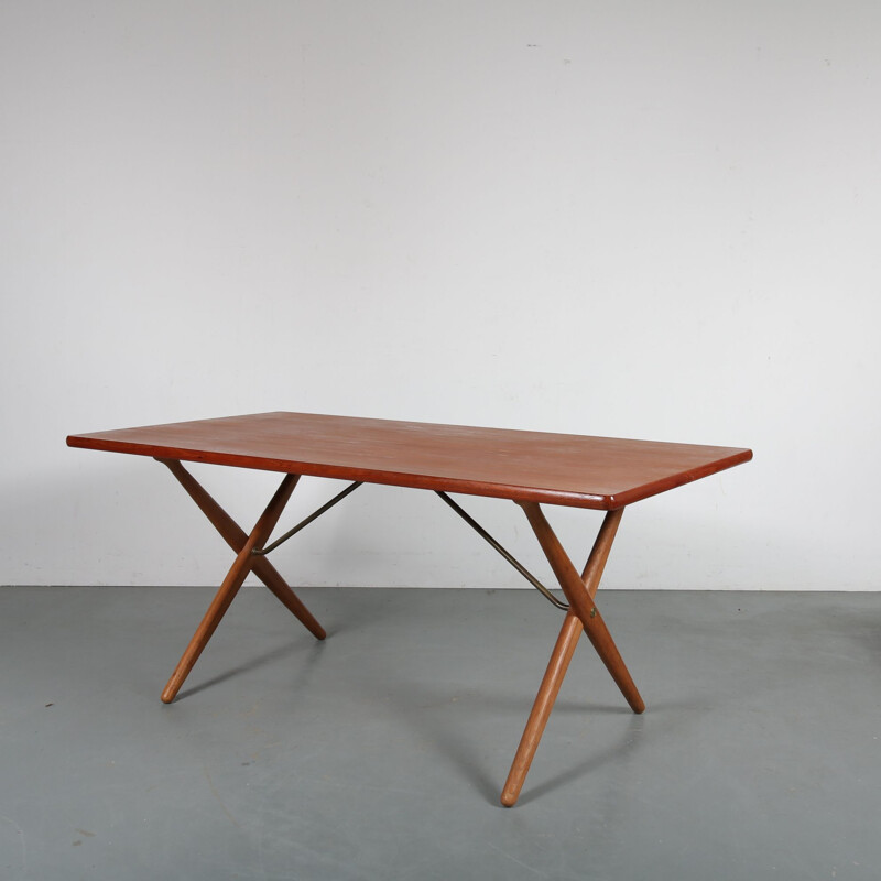 Vintage Dining Table by Hans J. Wegner for Andreas Tuck, Denmark, 1950