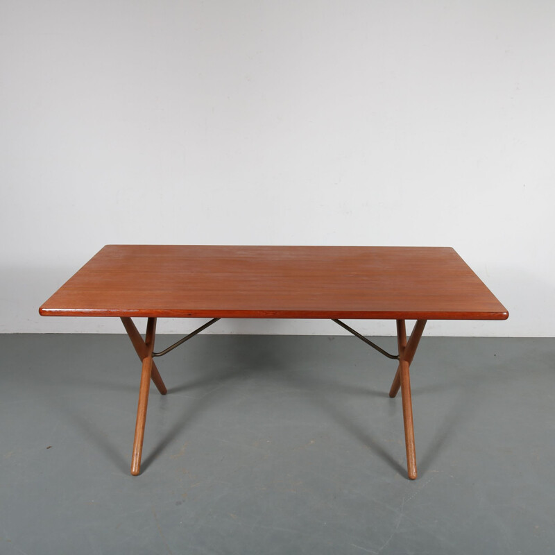 Vintage Dining Table by Hans J. Wegner for Andreas Tuck, Denmark, 1950