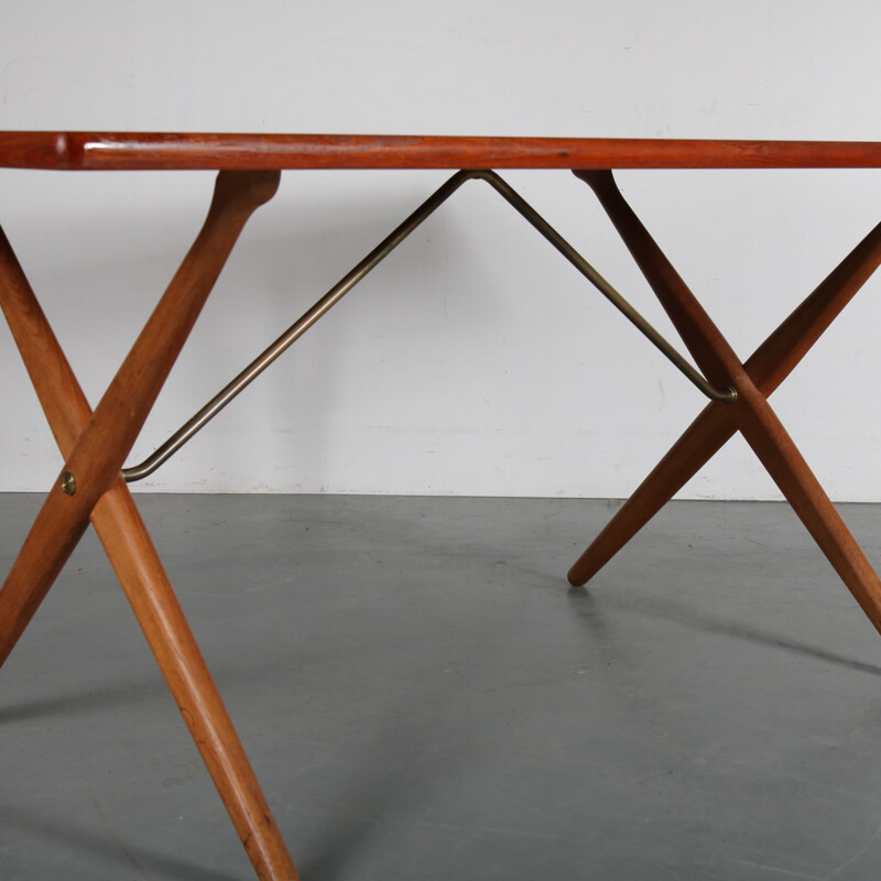 Vintage Dining Table by Hans J. Wegner for Andreas Tuck, Denmark, 1950