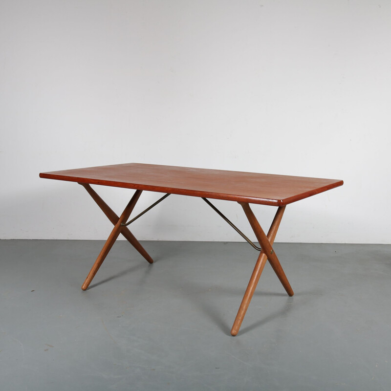 Vintage Dining Table by Hans J. Wegner for Andreas Tuck, Denmark, 1950