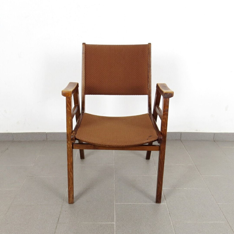 Vintage pair of Armchairs by Frantisek Jirak, 1960 Czechoslovakia