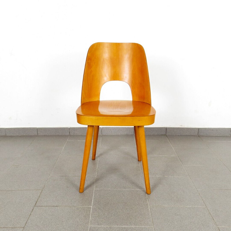 Vintage set van 4 stoelen van Oswald Haerdtl, 1960