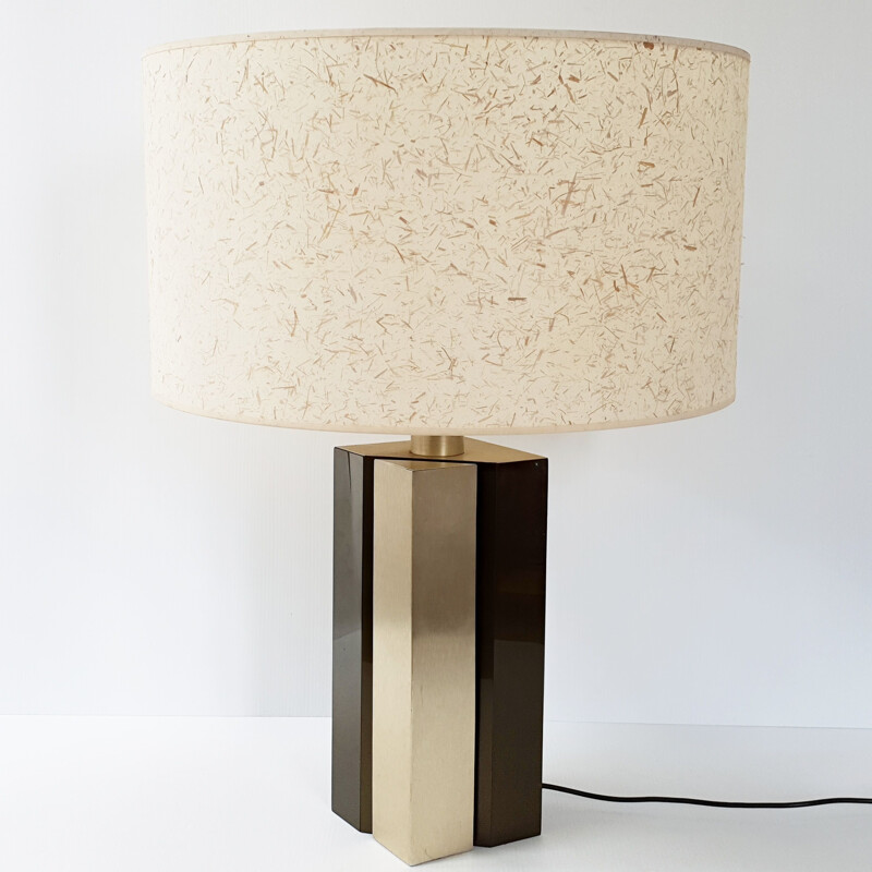 Vintage table lamp by Jalest in altuglas 1970 