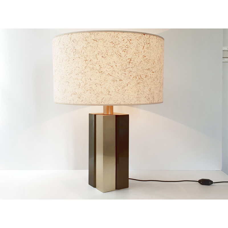 Vintage table lamp by Jalest in altuglas 1970 