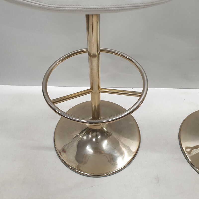 Vintage pair of Vinga bar stools by Börje Johanson for Johanson Design, 1990s