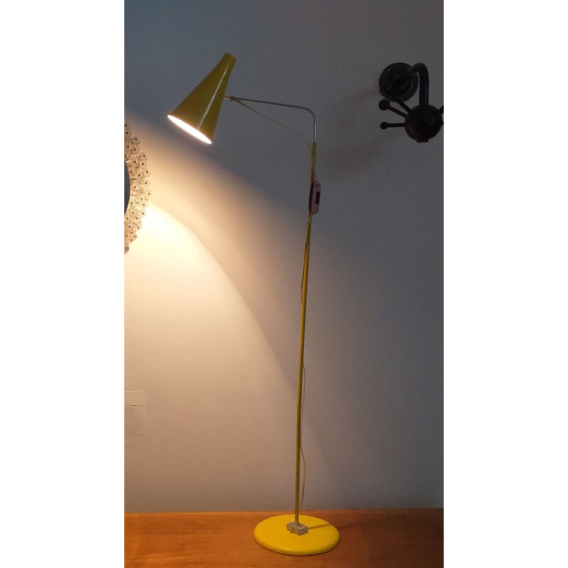 Vintage Floor Lamp Lidokov Designed by Josef Hurka, 1960s