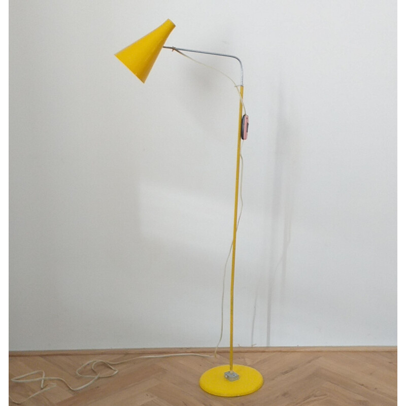 Vintage Floor Lamp Lidokov Designed by Josef Hurka, 1960s