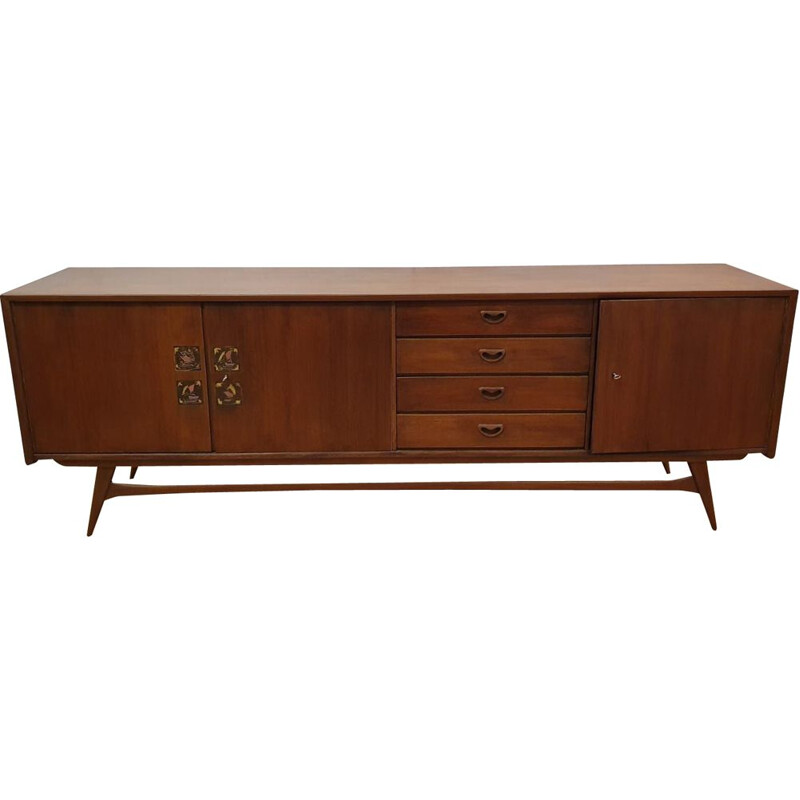 Vintage teak sideboard, Louis van Teeffelen, Netherlands, 1960s