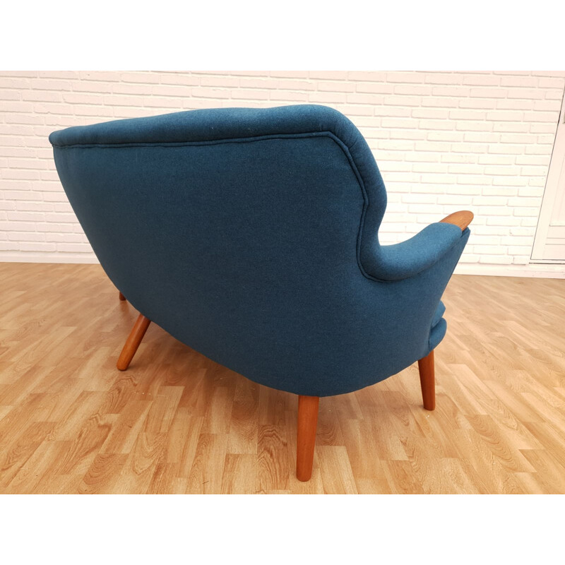 Vintage "Banana" sofa model 220, by Kurt Olsen by Slagelse Furnitureworks, 1960s