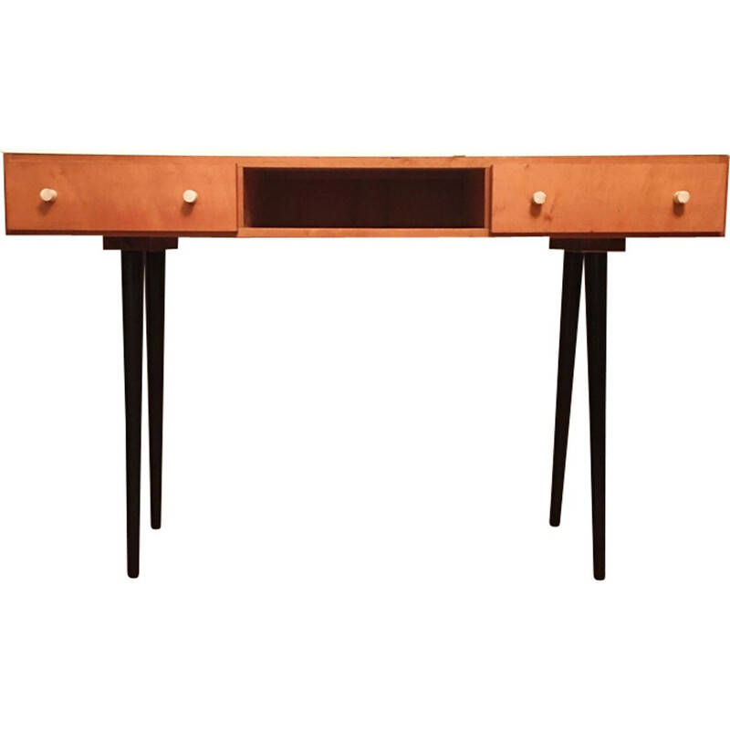 Vintage desk or dressing table by Mojmir Pozar for UP Zavody