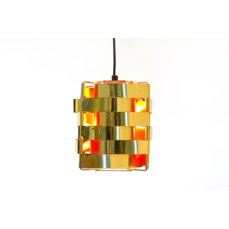 Vintage Mars hanging lamp by Max Sauze, France 1960