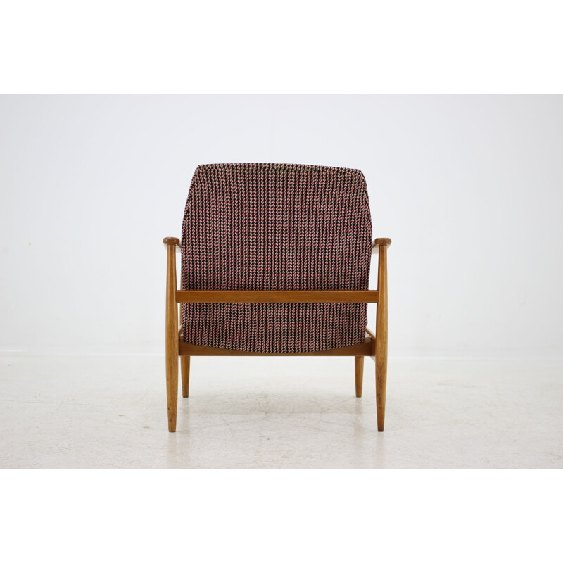 Vintage scandinavian teak design armchair, 1960