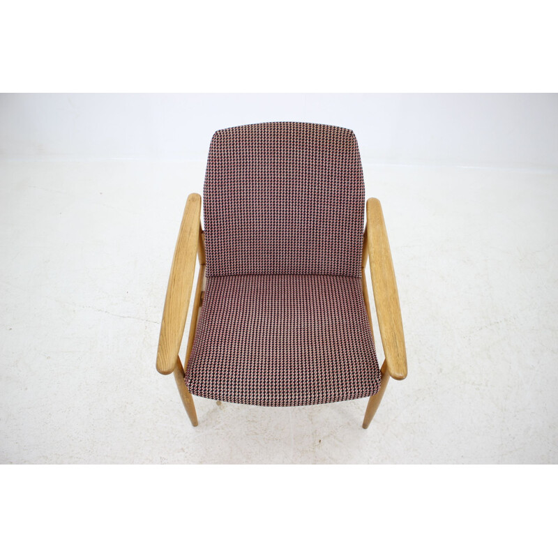 Vintage scandinavian teak design armchair, 1960