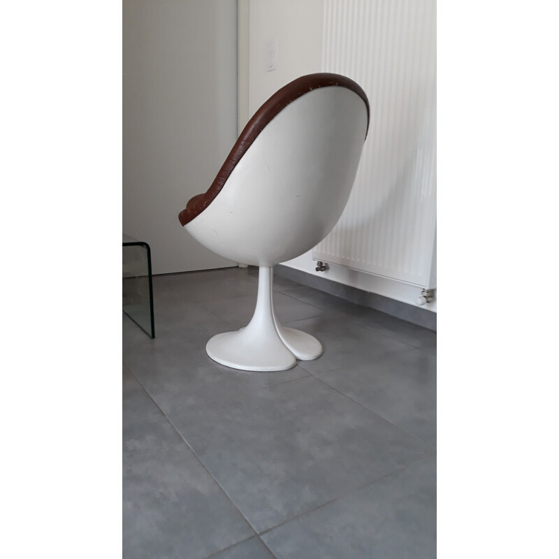 Vintage Egg chair by Christian ADAM 1970 