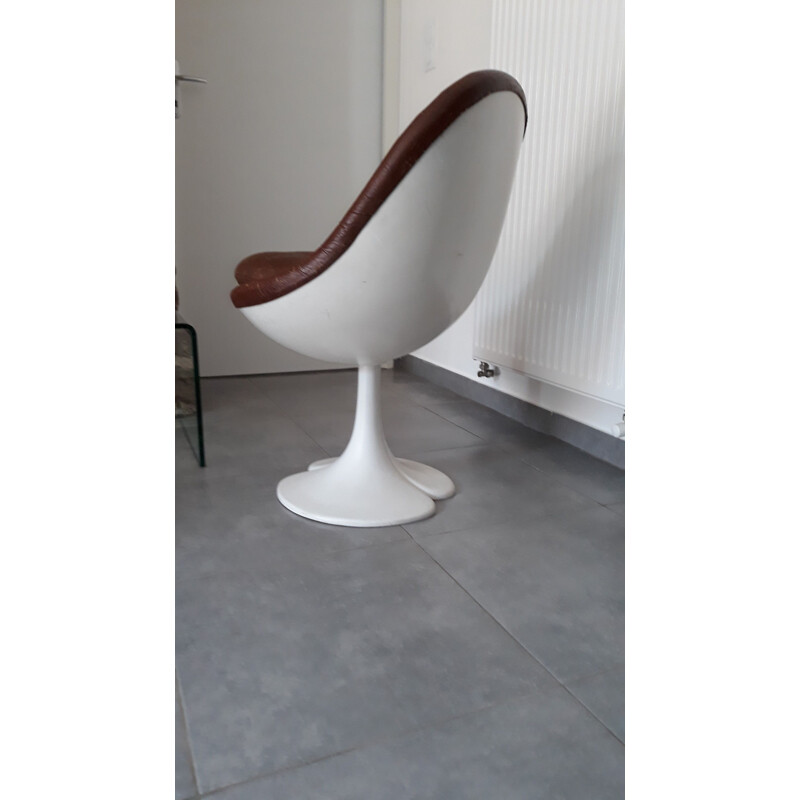 Vintage Egg chair by Christian ADAM 1970 
