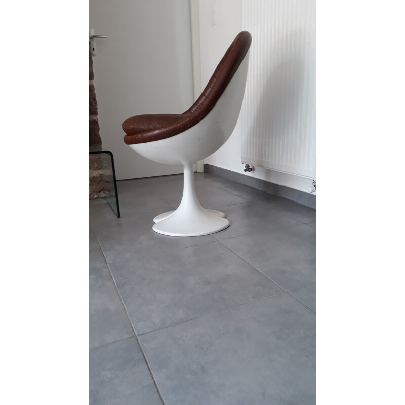 Vintage Egg chair by Christian ADAM 1970 