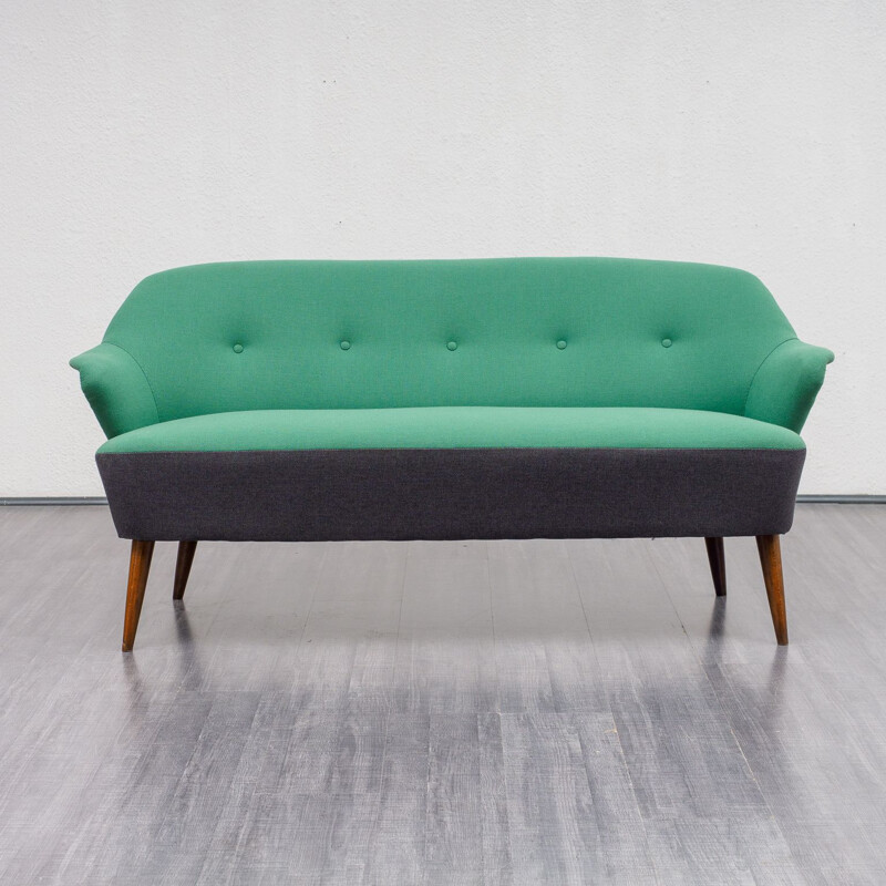 Vintage bi-coloured cocktail sofa, 1950