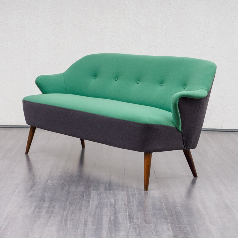 Vintage bi-coloured cocktail sofa, 1950