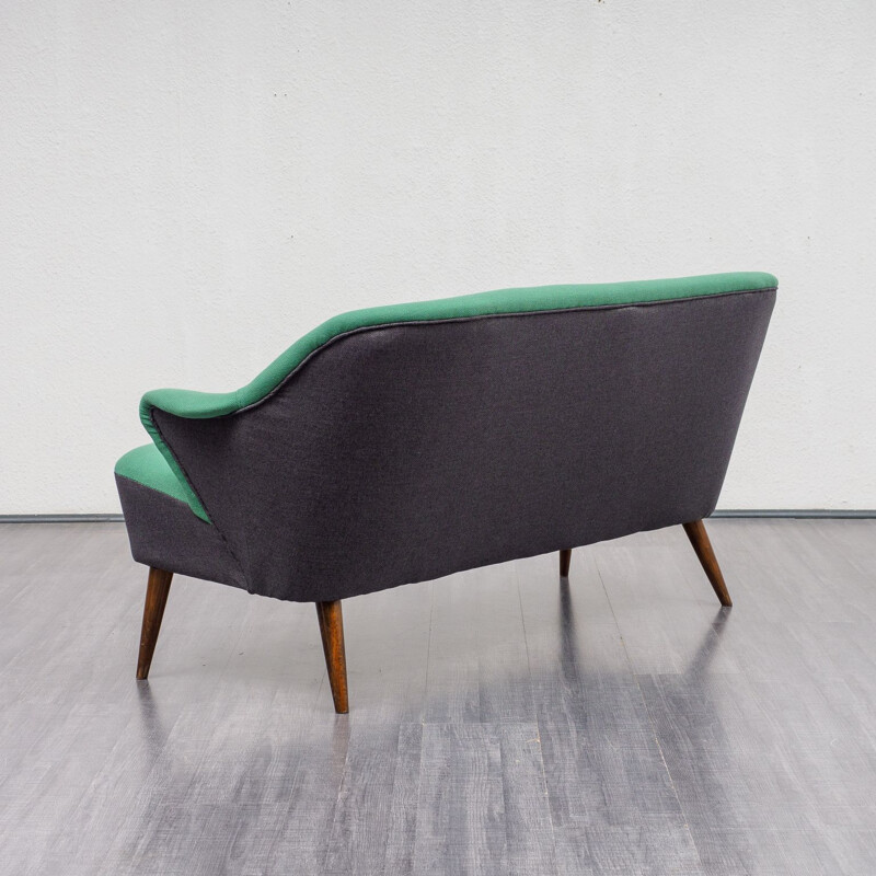 Vintage bi-coloured cocktail sofa, 1950