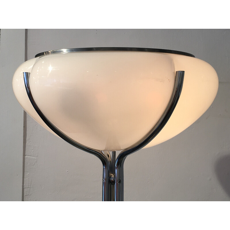 Vintage floor lamp Quadrifoglio by Gae Aulenti, 1974s