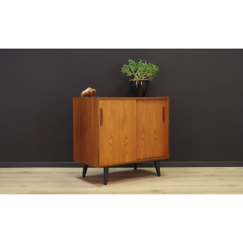 Vintage rosewood small sideboard, Denmark, 1960-70s