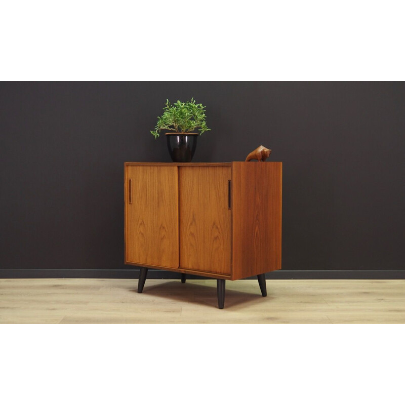 Vintage rosewood small sideboard, Denmark, 1960-70s