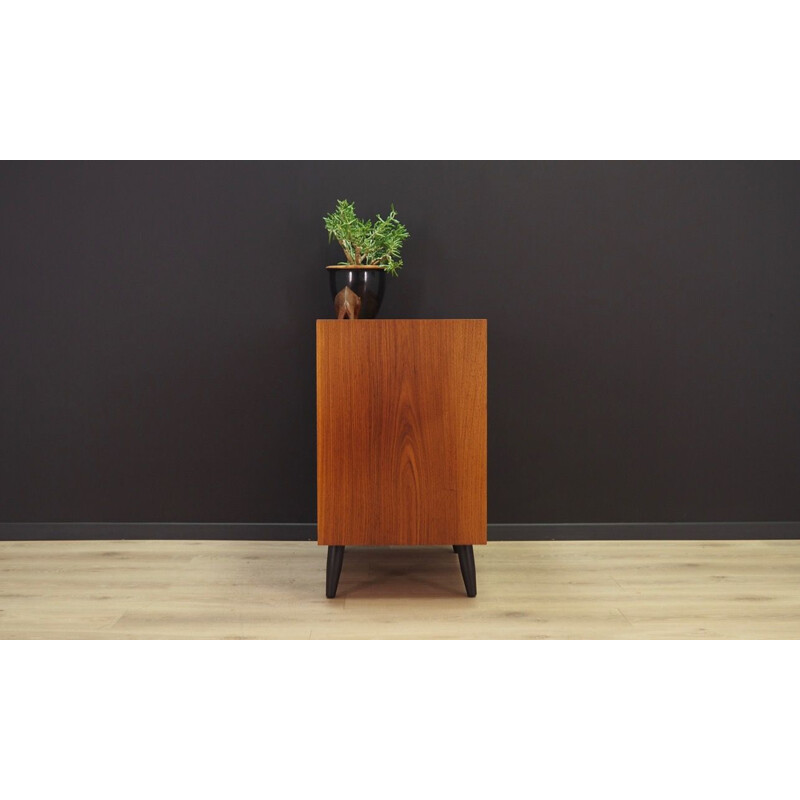 Vintage rosewood small sideboard, Denmark, 1960-70s