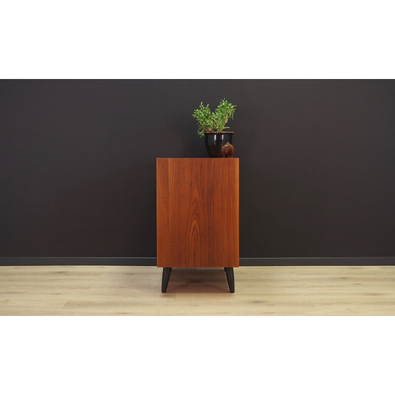 Vintage rosewood small sideboard, Denmark, 1960-70s