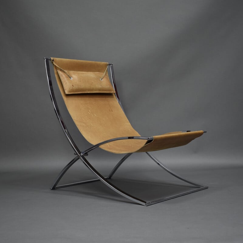 Vintage "Louisa" lounge chair by Marcello Cuneo, Italy, 1970s