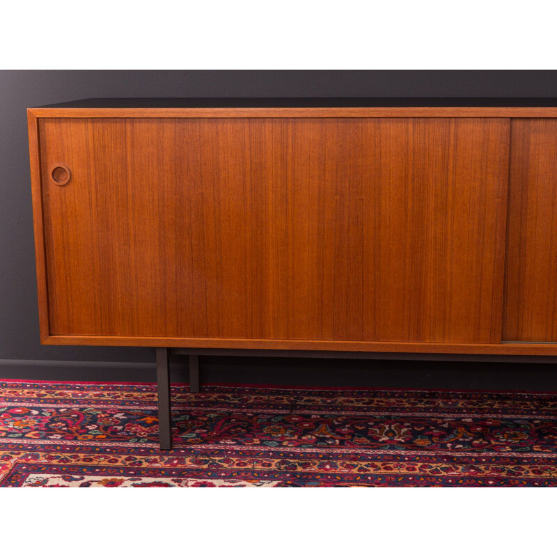 Vintage teak sideboard by Walter Wirz for Wilhelm Renz, 1960s