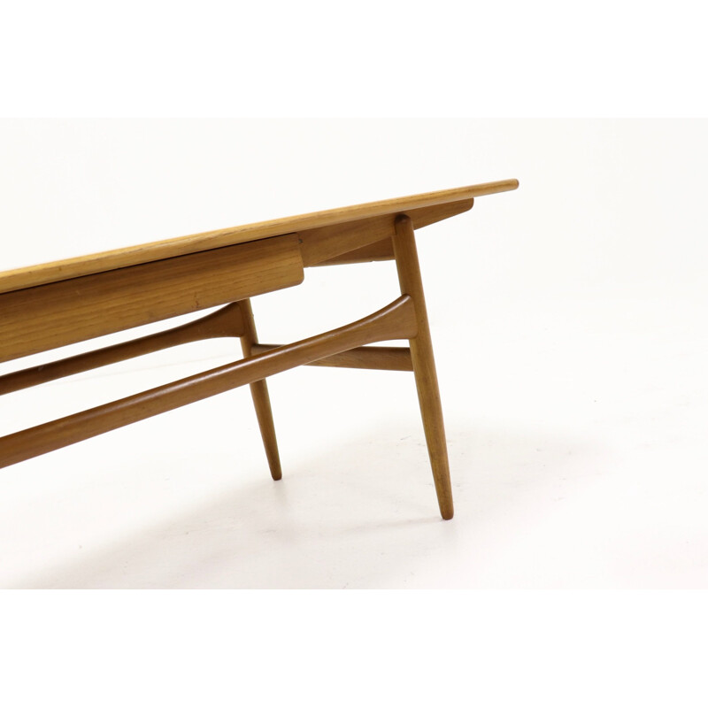 Table basse en teck vintage, Danemark, 1960