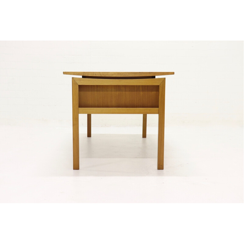 Vintage desk in teak by Imha Møbelfabrik, 1960s
