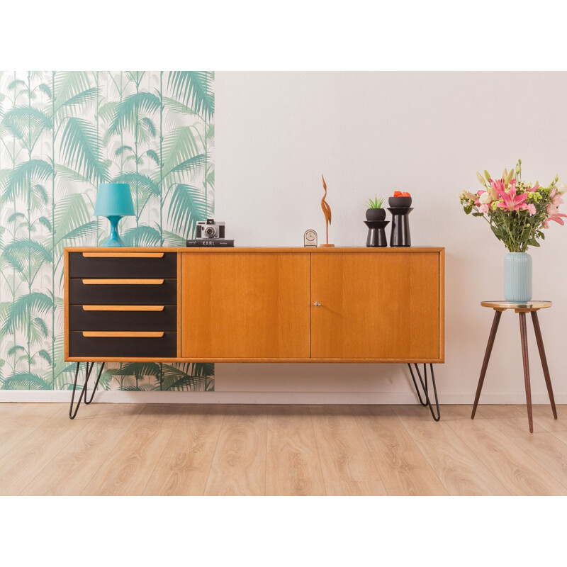 Vintage oak sideboard by WK Möbel, Germany, 1960s